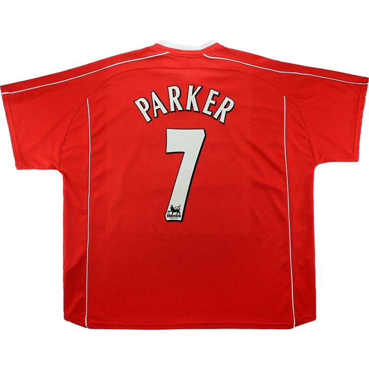 2002-03 Charlton Home Shirt Parker #7 LeCoqSportif RU58595